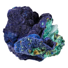 Azurite and Malachite From Namibia
