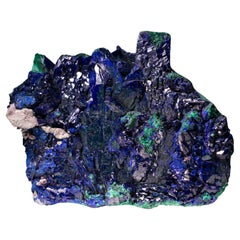 Azurite and Malachite from Tsumeb Mine, Otavi-Bergland District, Oshikoto, Namib