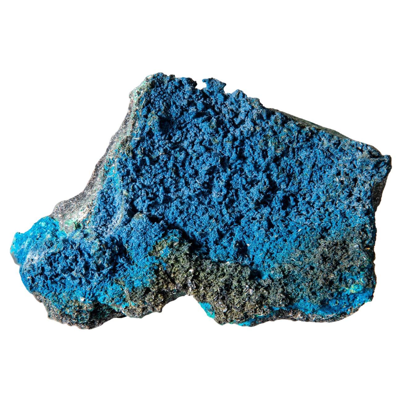 Azurite de la mine de Bou Beker, province d'Errachidia, Maroc
