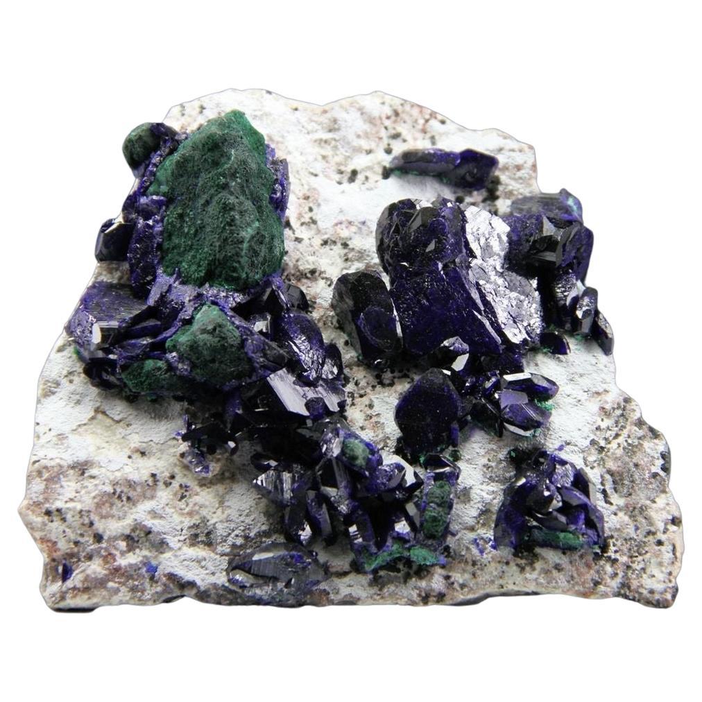 Azurite de la mine de Milpillas, Cuitaca, Sonora, Mexique (374.3 grammes)