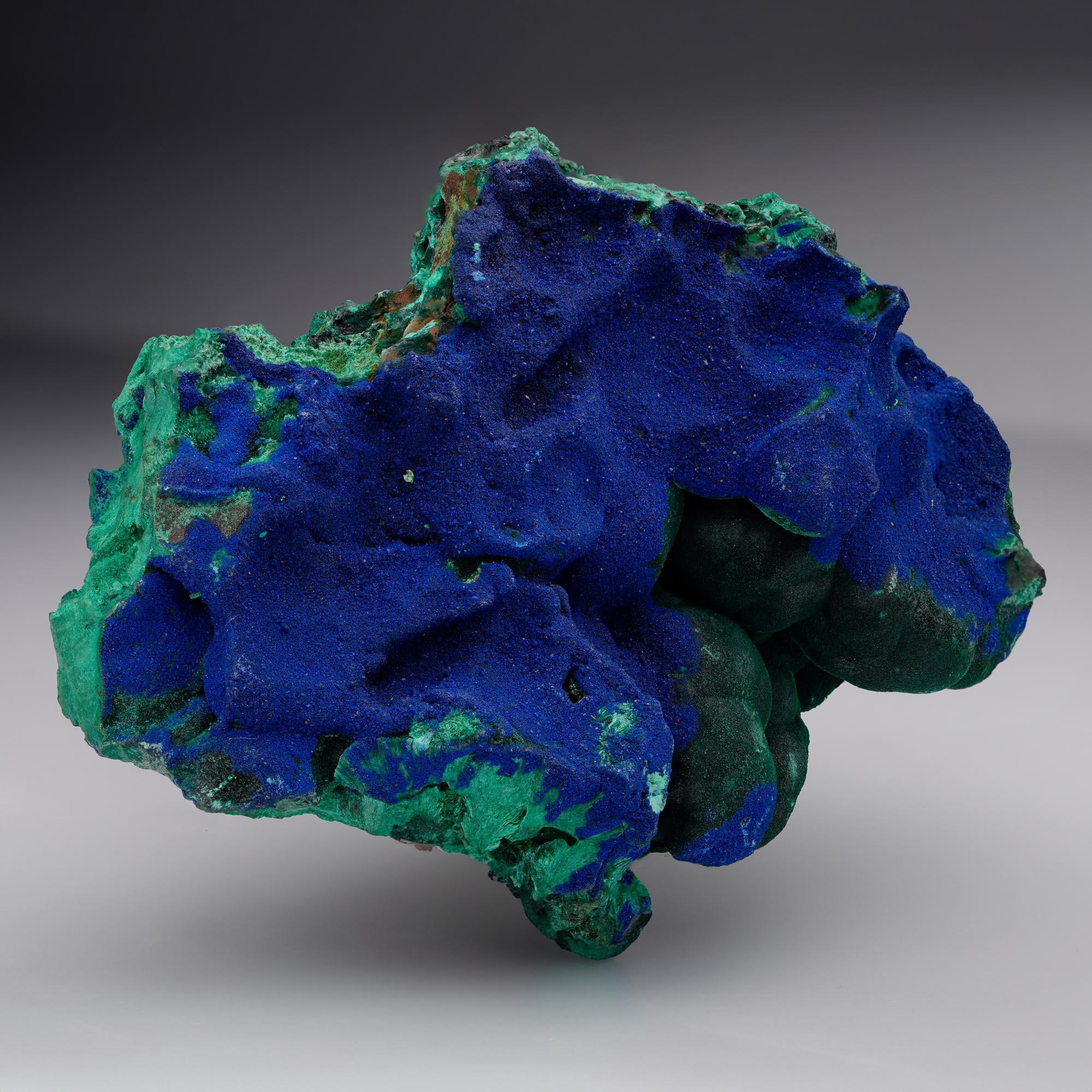 Cinese Azurite su Malachite in vendita