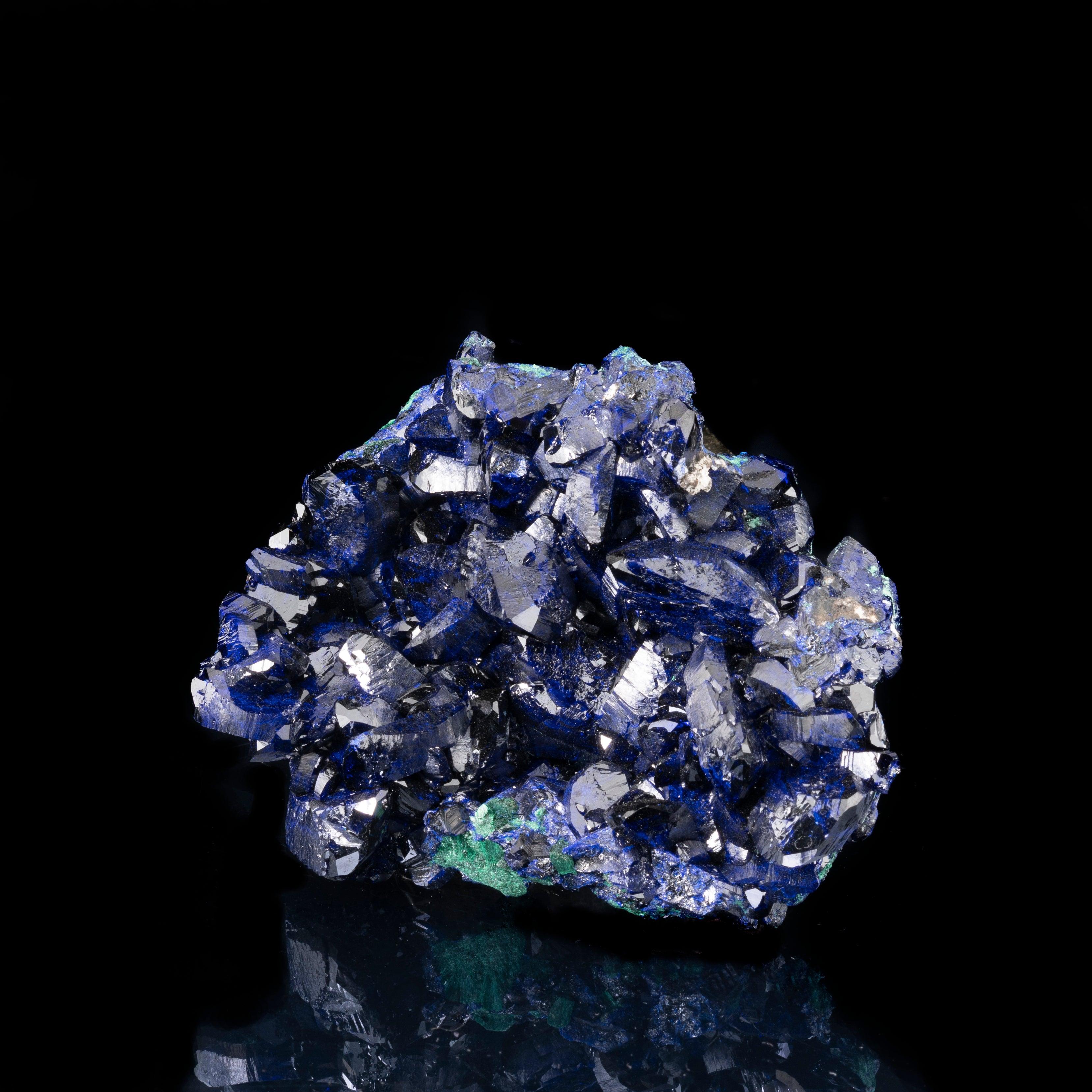Mexican Azurite on Malachite From Milpillas Mine, Mexico For Sale