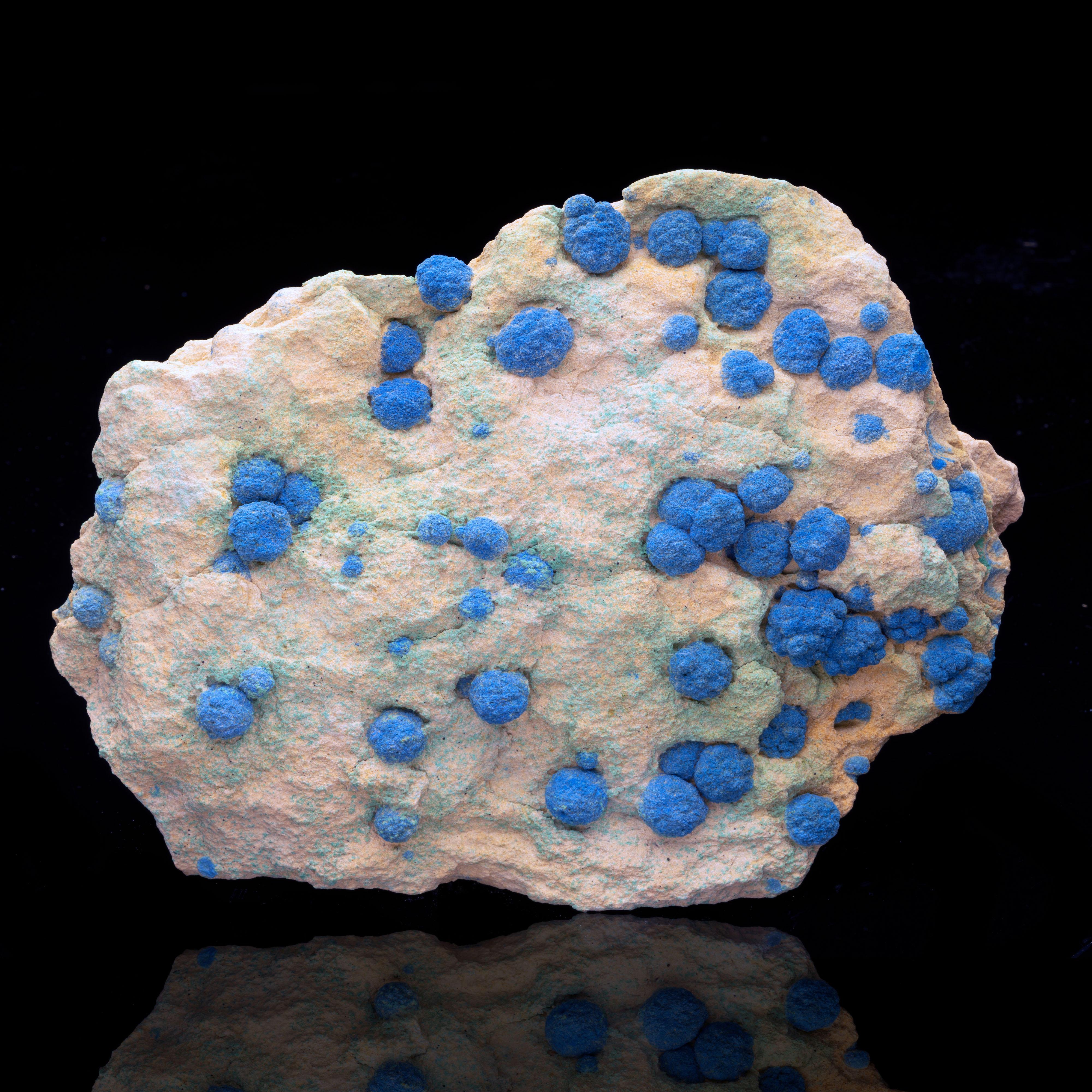 Azurite on Malachite From Utah In New Condition For Sale In New York, NY