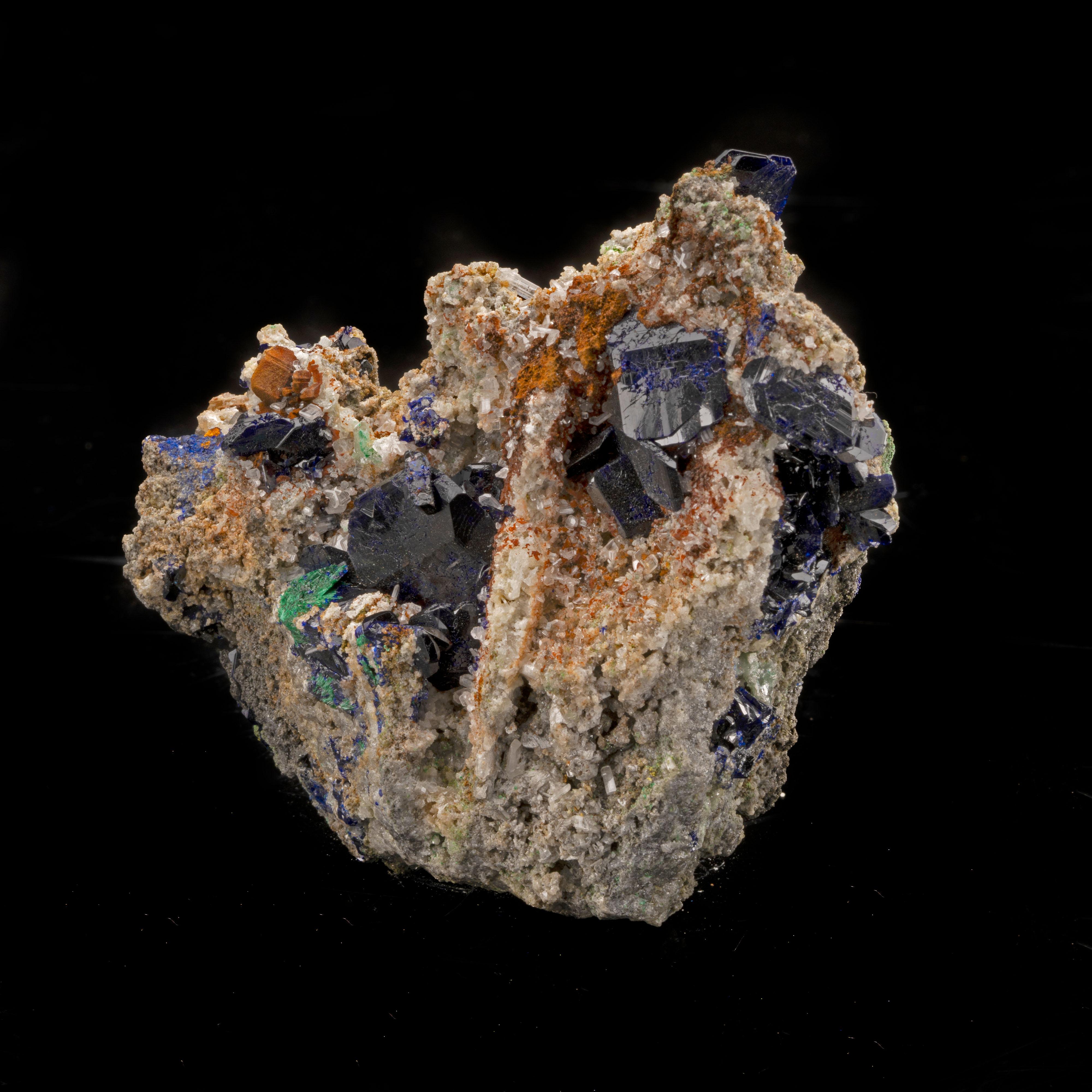 Namibian Azurite with Cerussite From Namibia For Sale