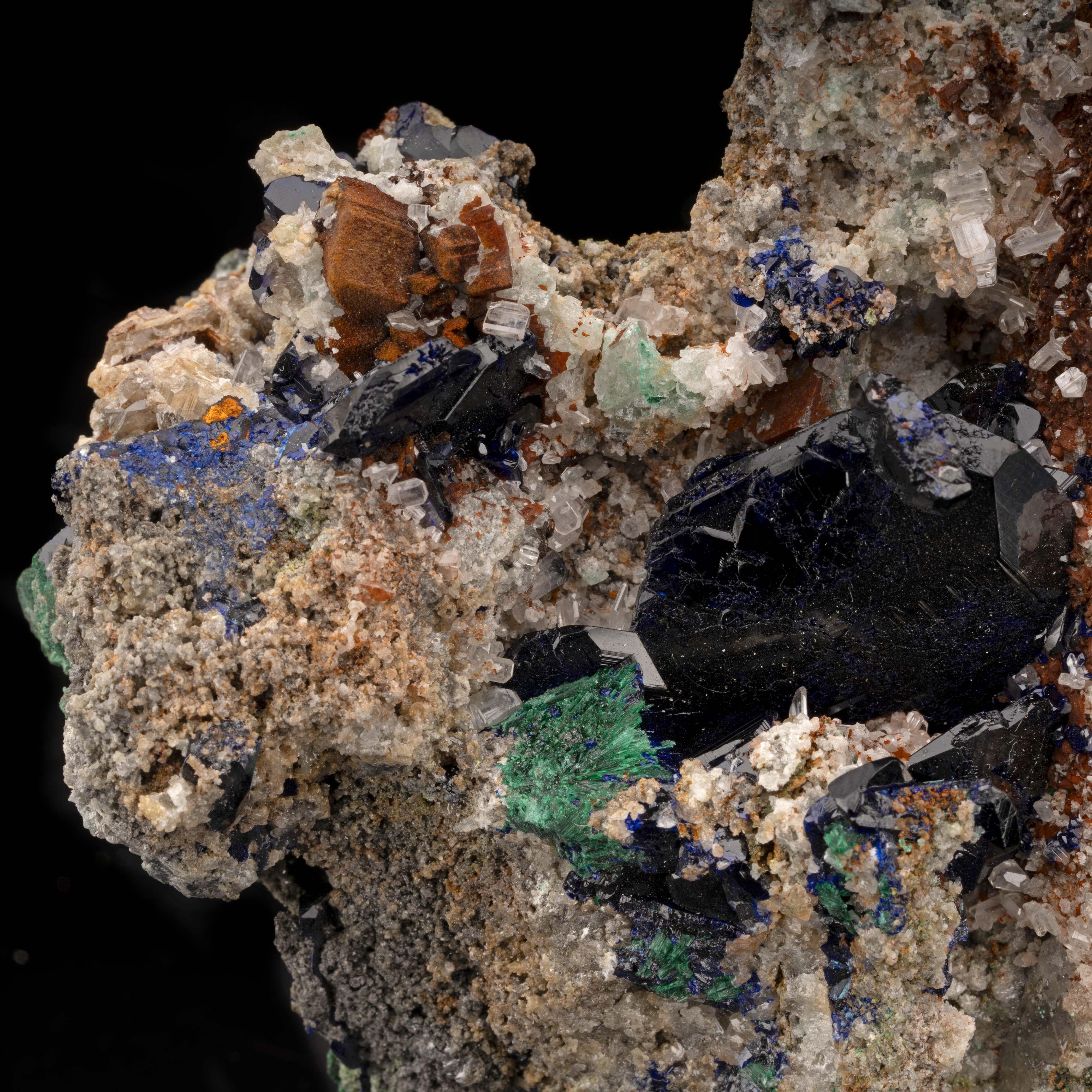 Other Azurite with Cerussite From Namibia For Sale