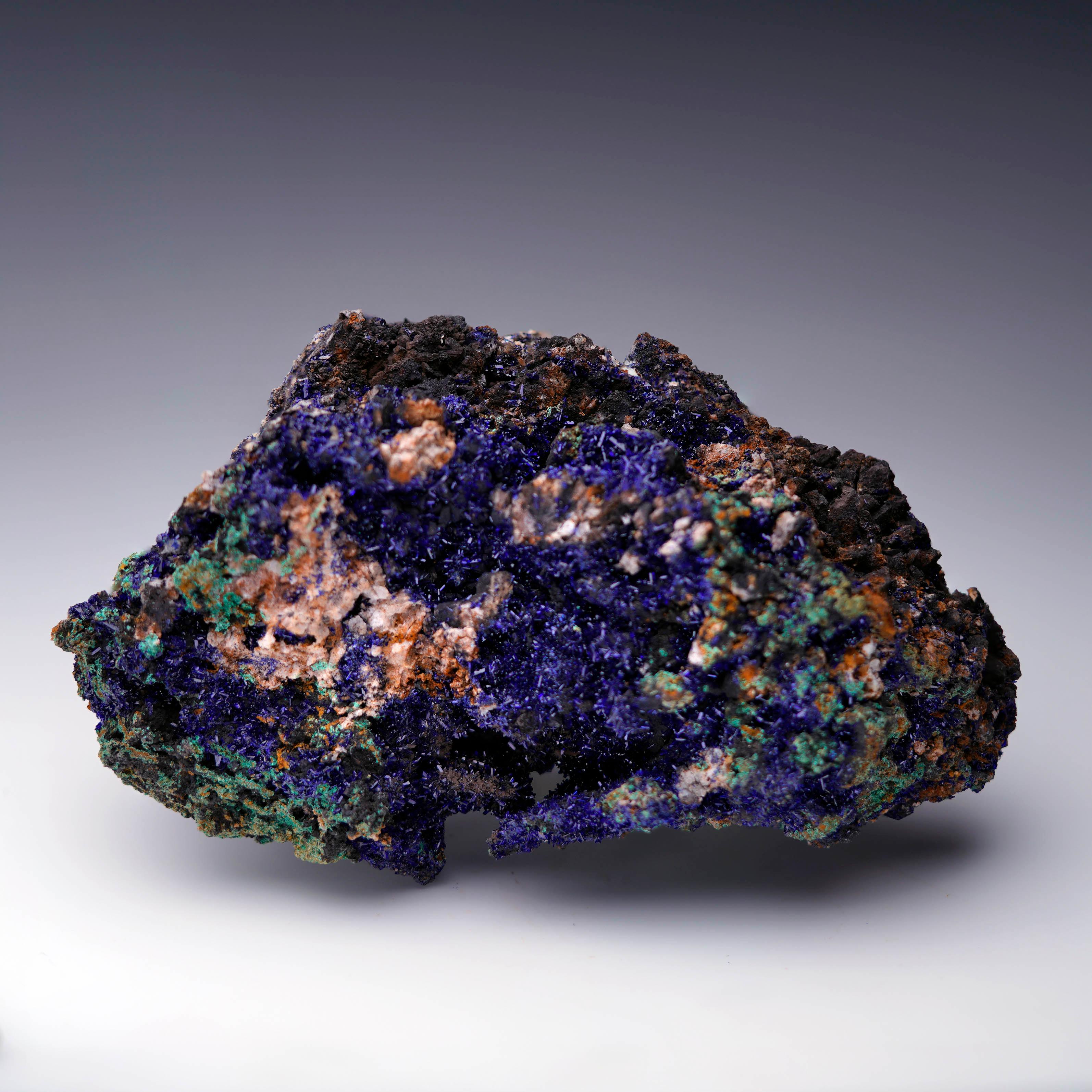 Azurite Avec Malachite - 1.15 Lb. Neuf - En vente à New York, NY