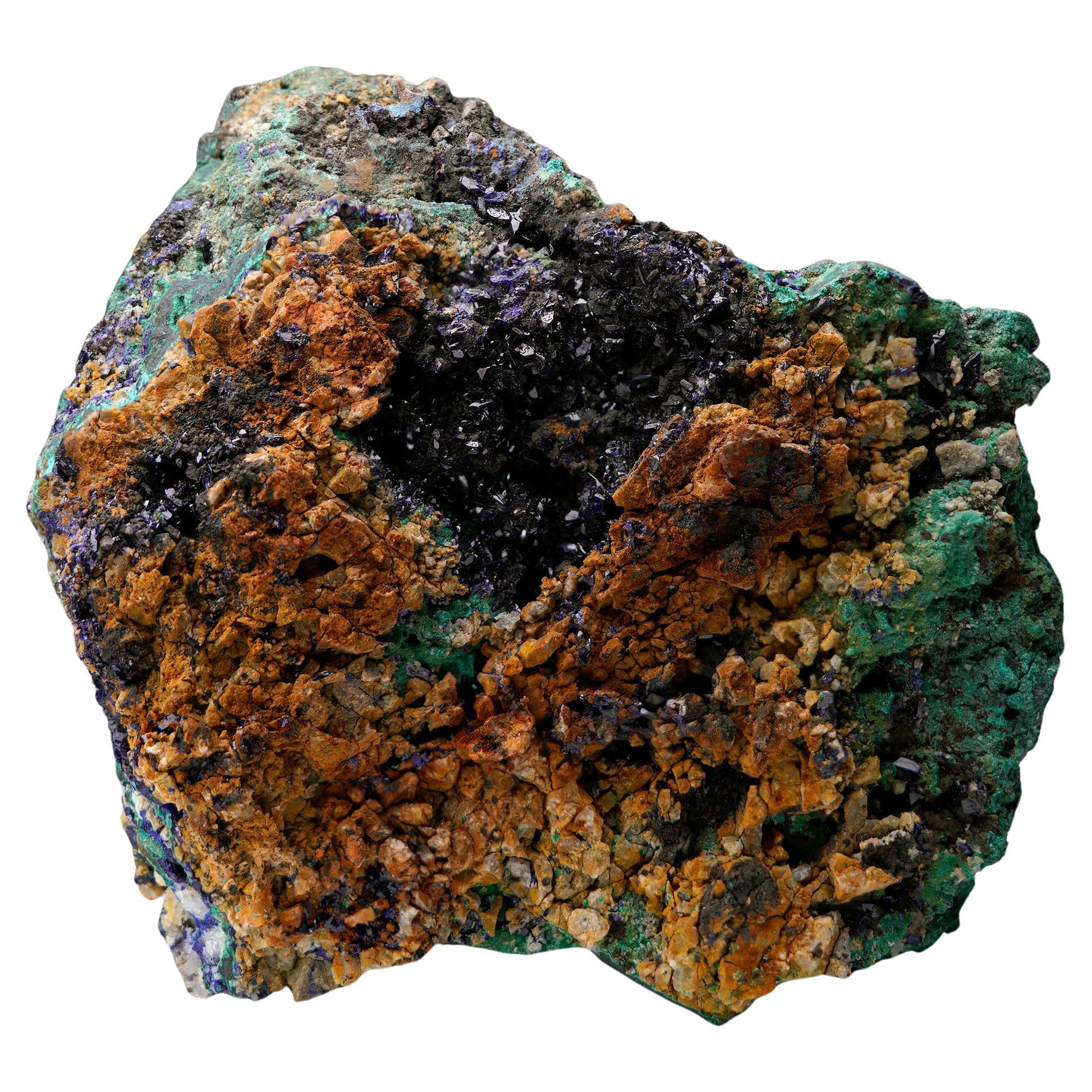 Azurite Avec Malachite - 1.28 Lb.