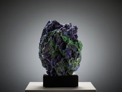 Azurite con Malachite
