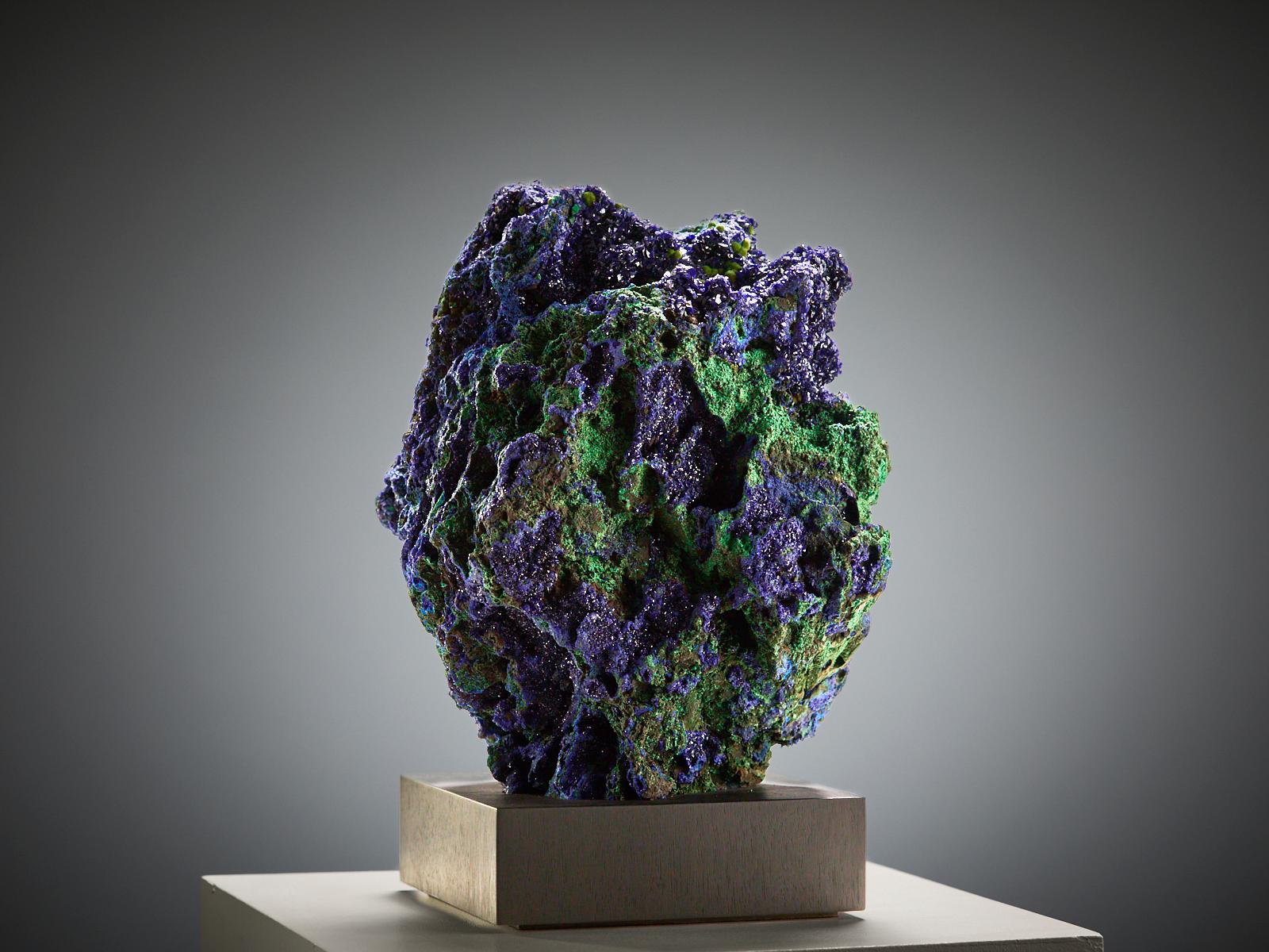 XVIIIe siècle et antérieur Azurite with Malachite en vente