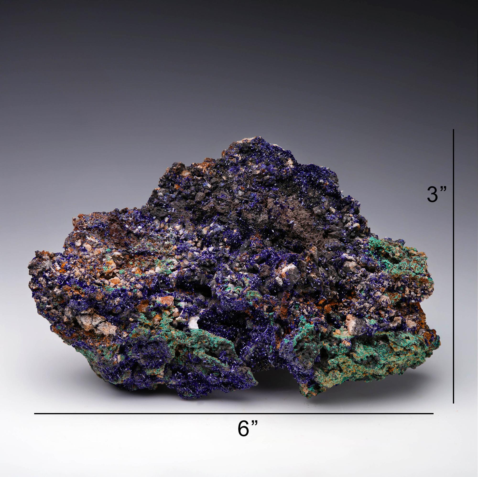 Azurite With Malachite For Sale 1