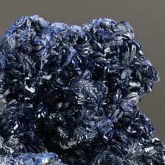Azurite Mineral Crystal with Malachite from Anhui, China