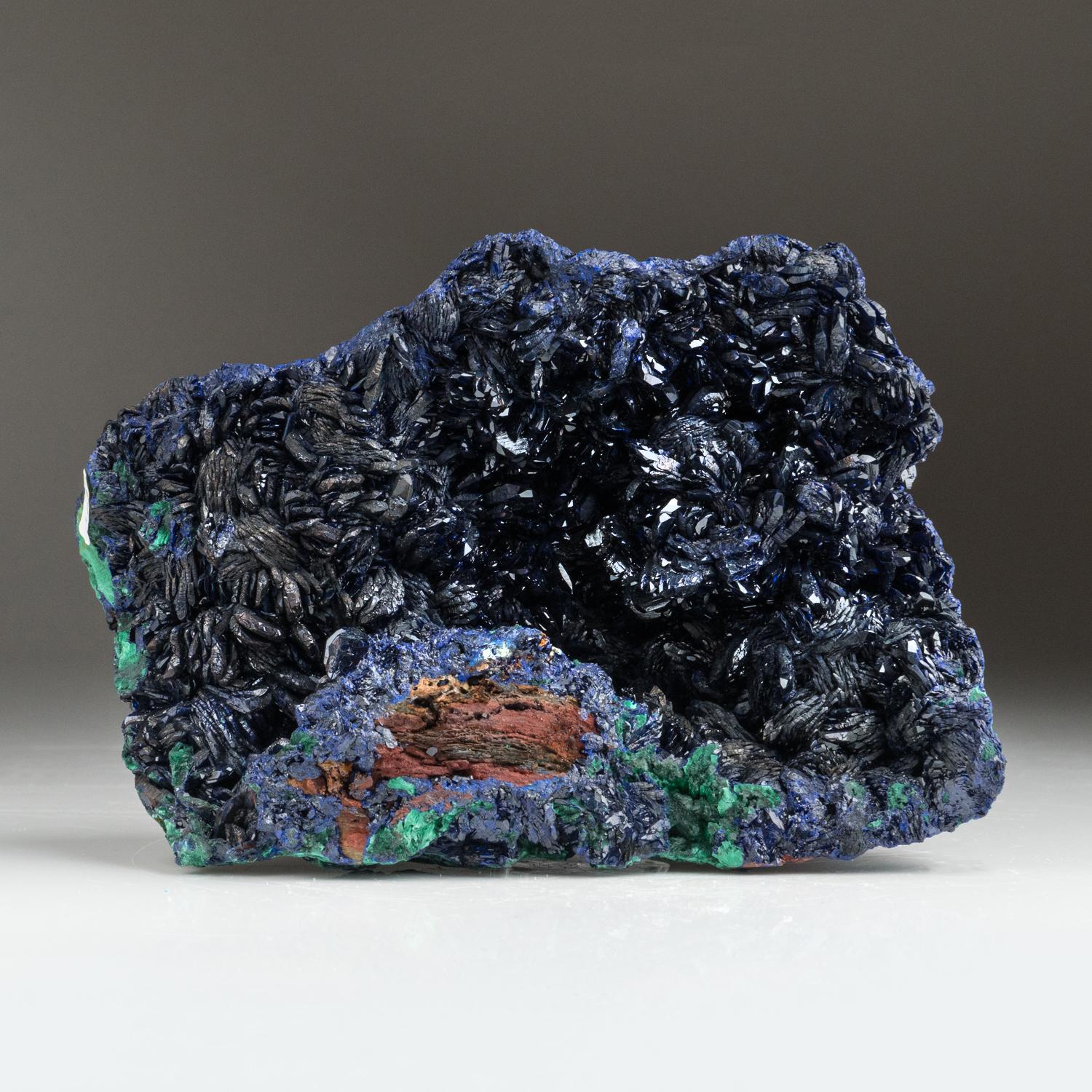 Other Azurite Mineral Crystal with Malachite from Anhui, China For Sale