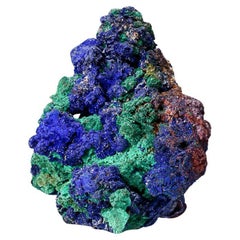 Azurite avec malachite de Bisbee, Arizona, États-Unis