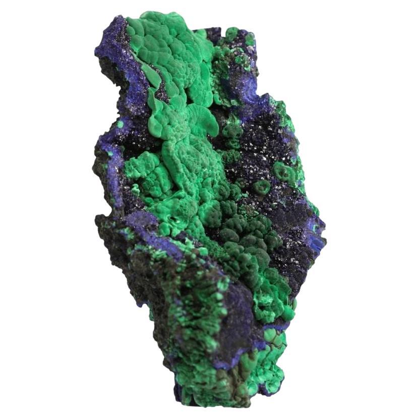 Azurite with Malachite from Liufengshan Mine, Chizhou Prefecture, Anhui Province