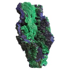 Azurite with Malachite from Liufengshan Mine, Chizhou Prefecture, Anhui Province