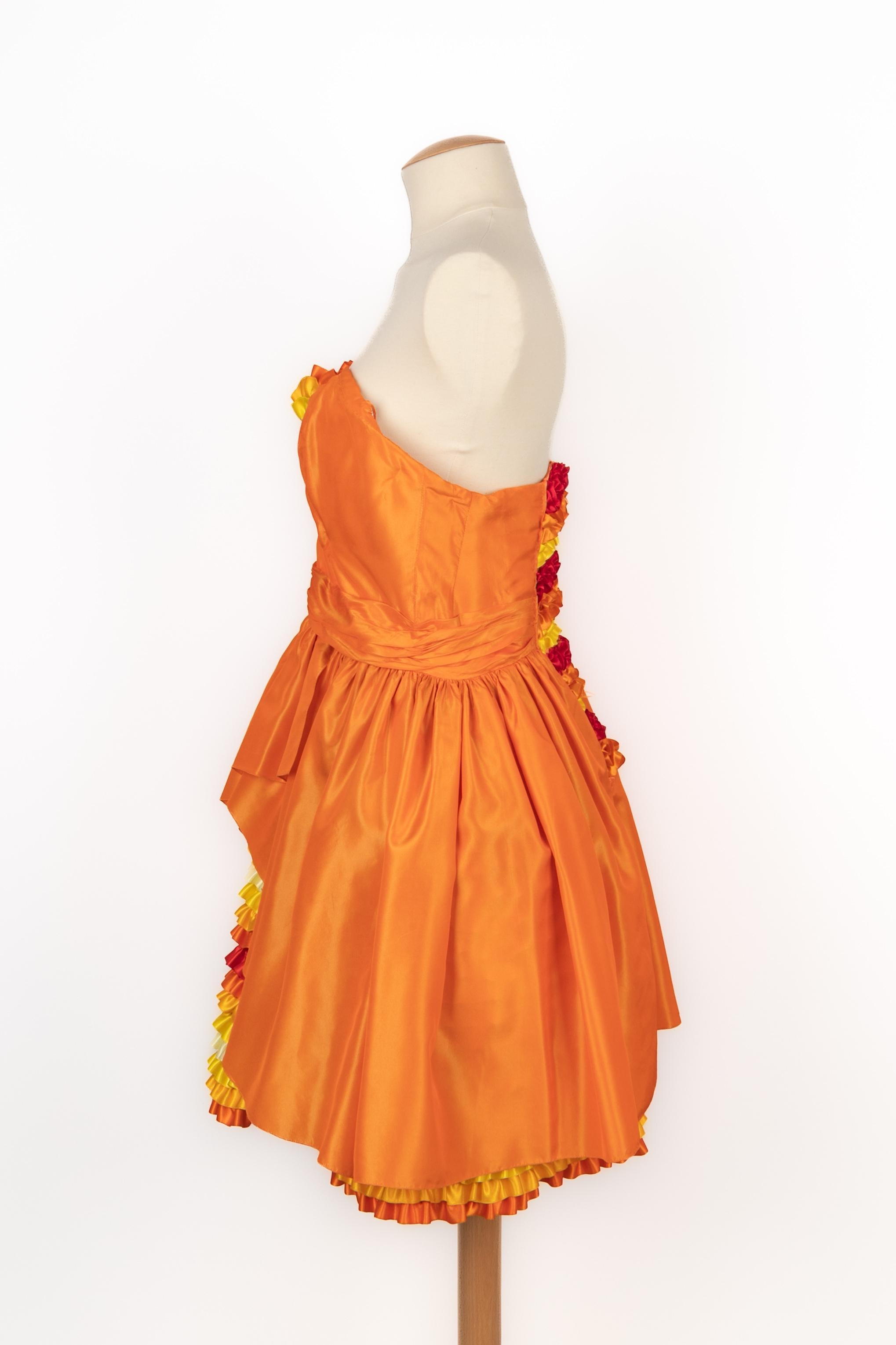 Women's Azzaro bustier dress For Sale