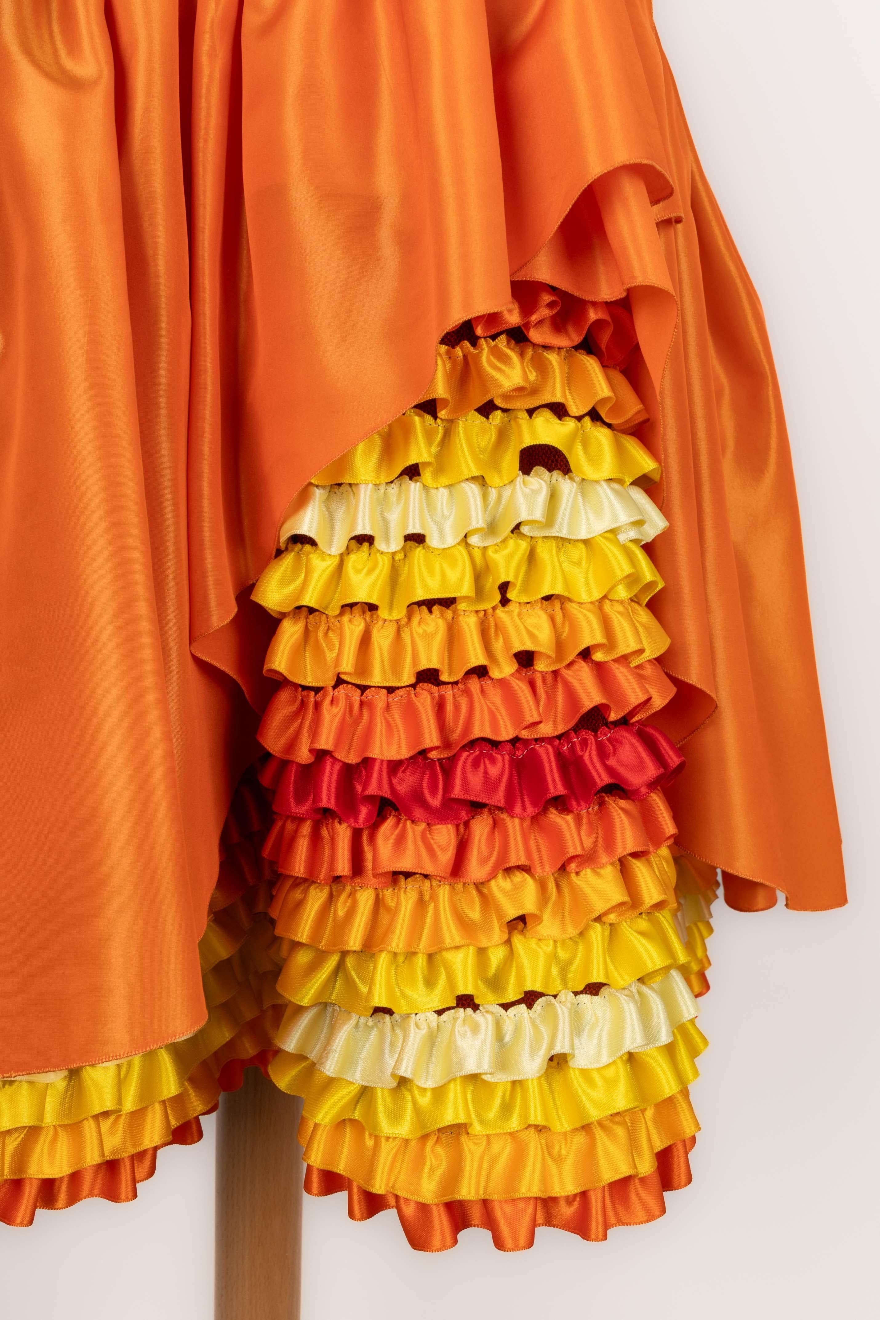 Azzaro bustier dress For Sale 3
