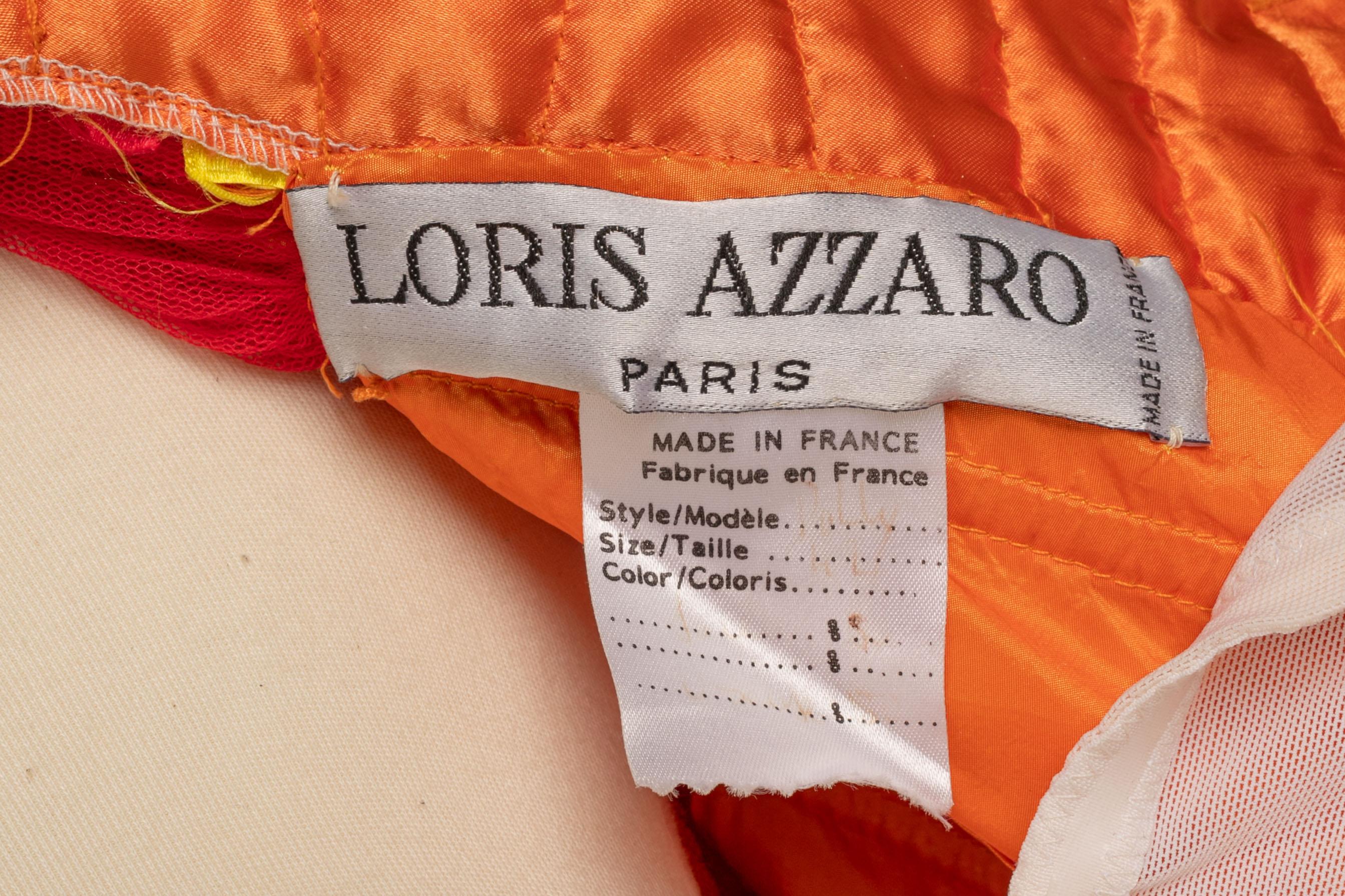 Azzaro bustier dress For Sale 4