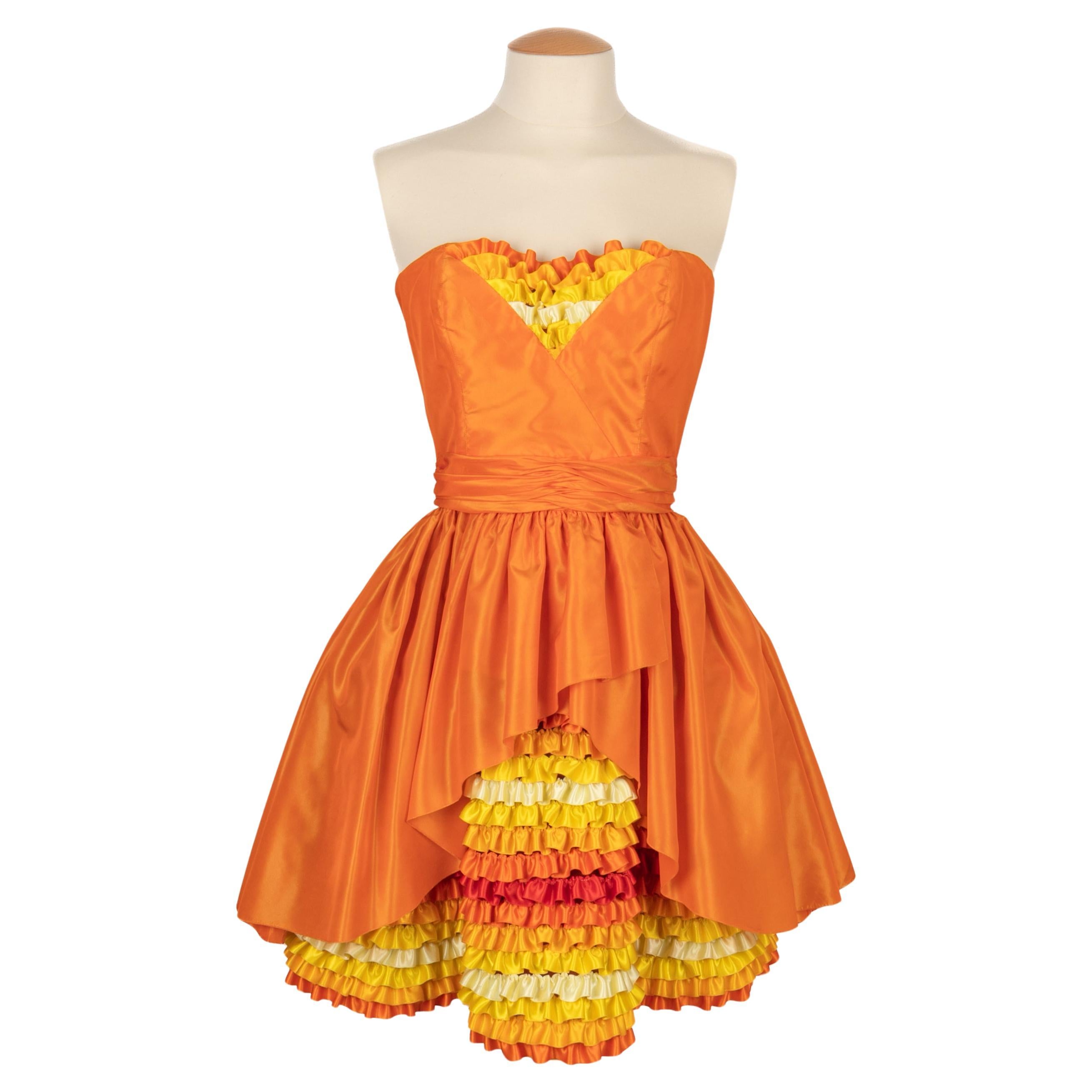 Azzaro bustier dress For Sale