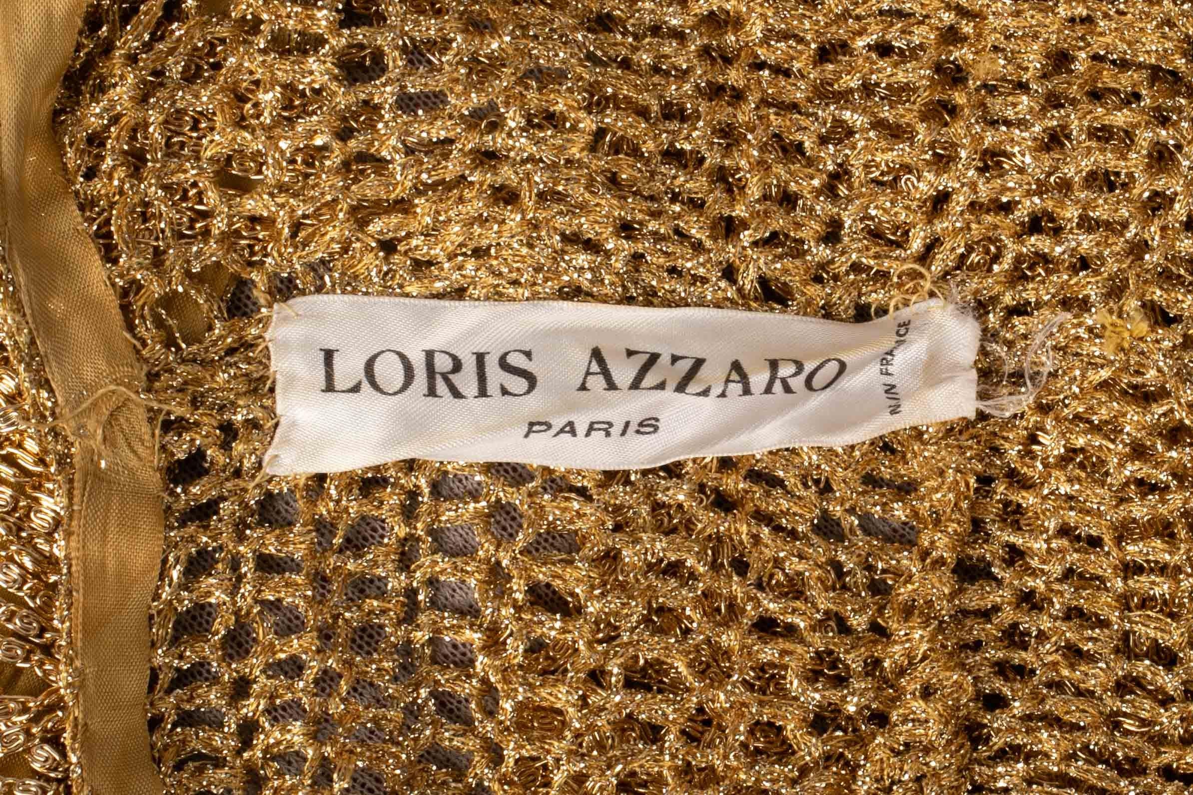 Azzaro fringed dress 5