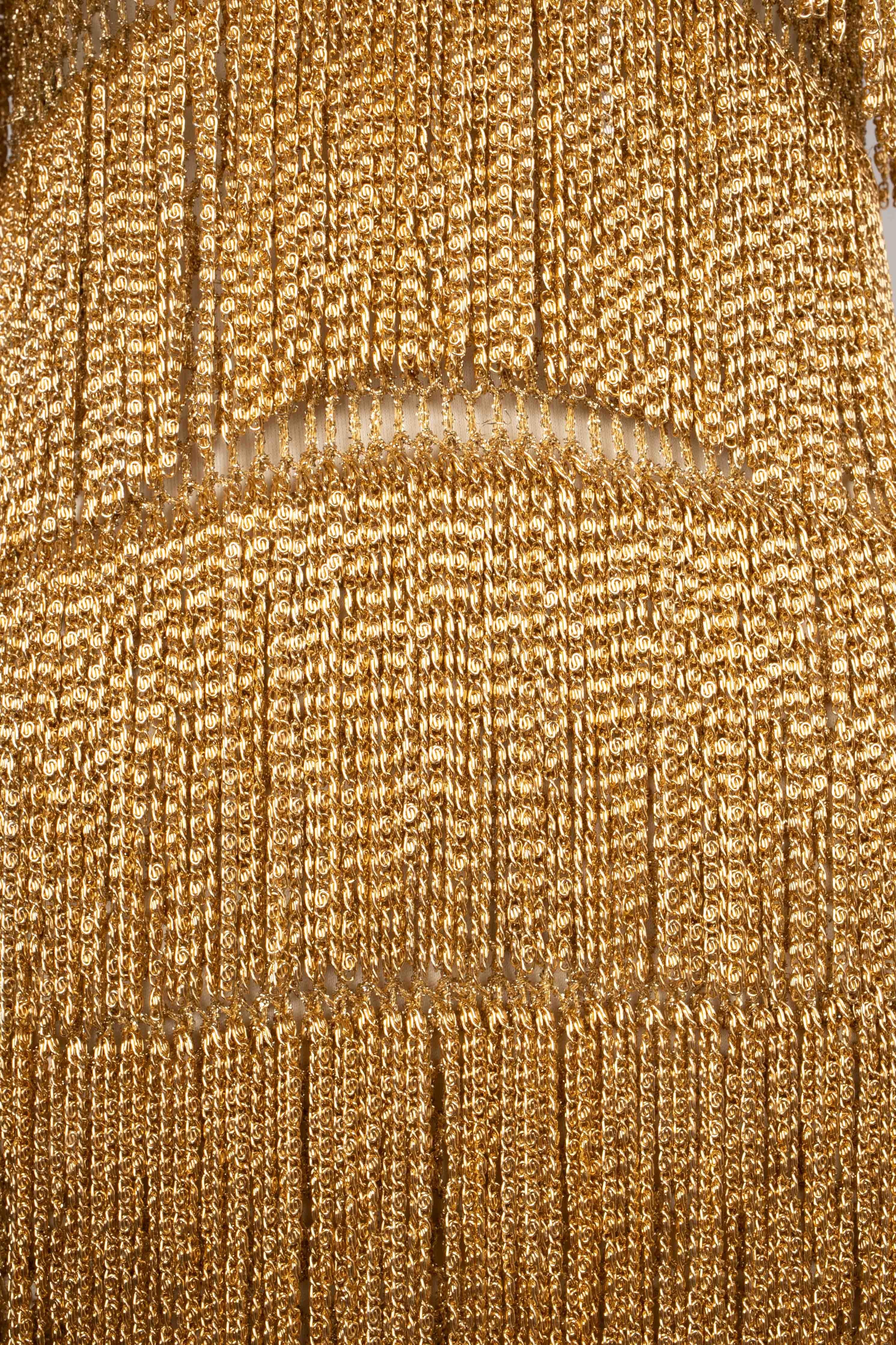Azzaro fringed dress 2