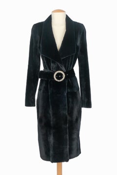 Azzaro fur coat