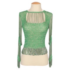 Azzaro green top