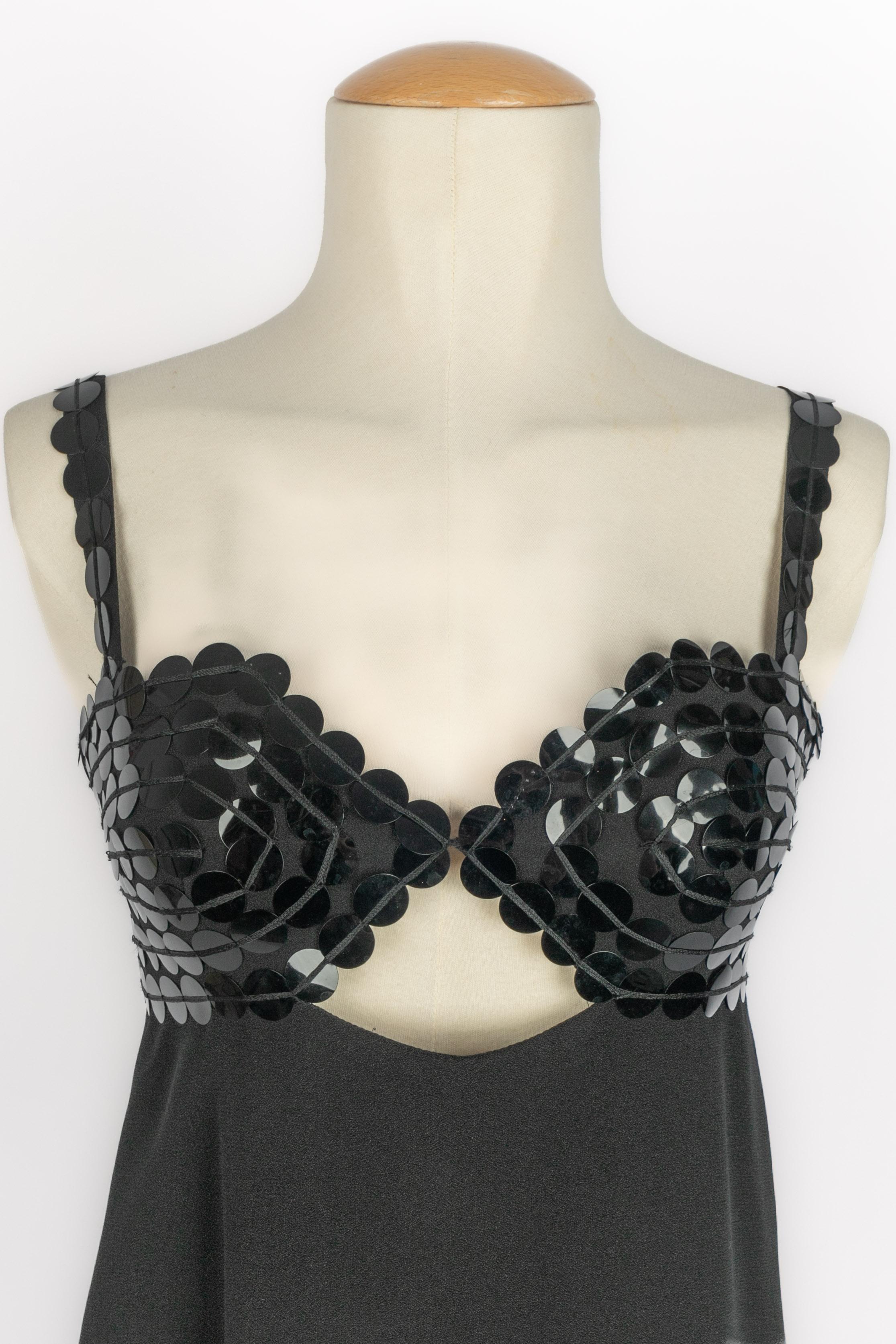 Black Azzaro mini dress For Sale