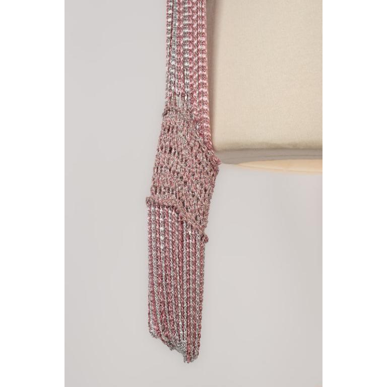 Azzaro Pink and Silvery Lurex Top, 1970 For Sale 3
