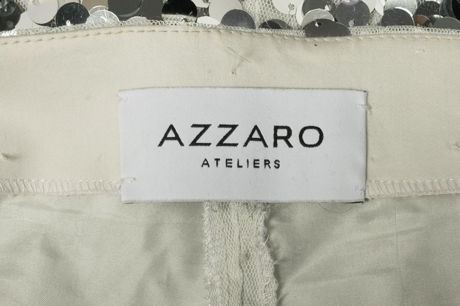 Azzaro sequined pants For Sale 3