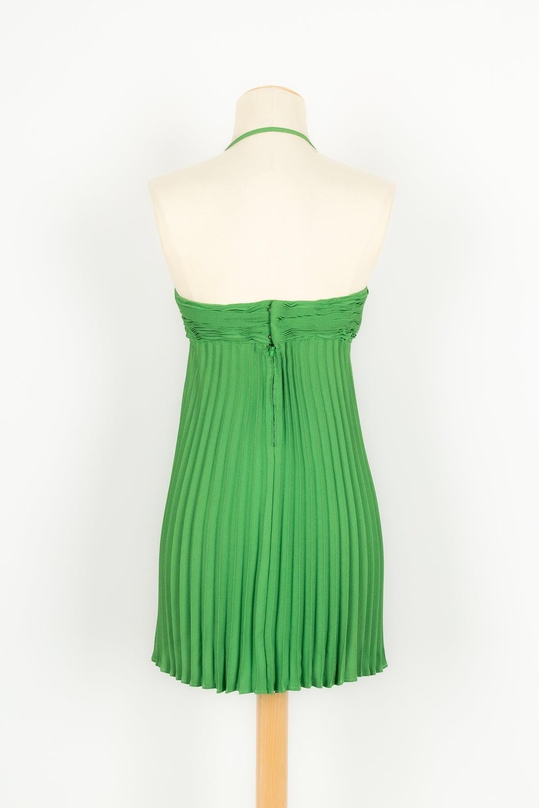 Azzaro Short Strapless Dress with Cape For Sale 2