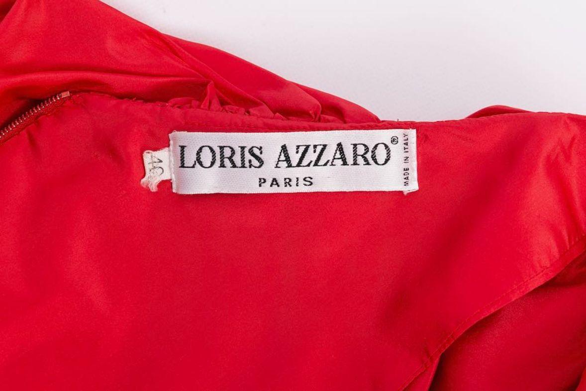 Azzaro - Robe en taffetas, taille 36FR en vente 5