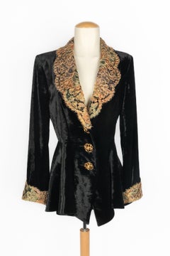 Azzaro velvet jacket
