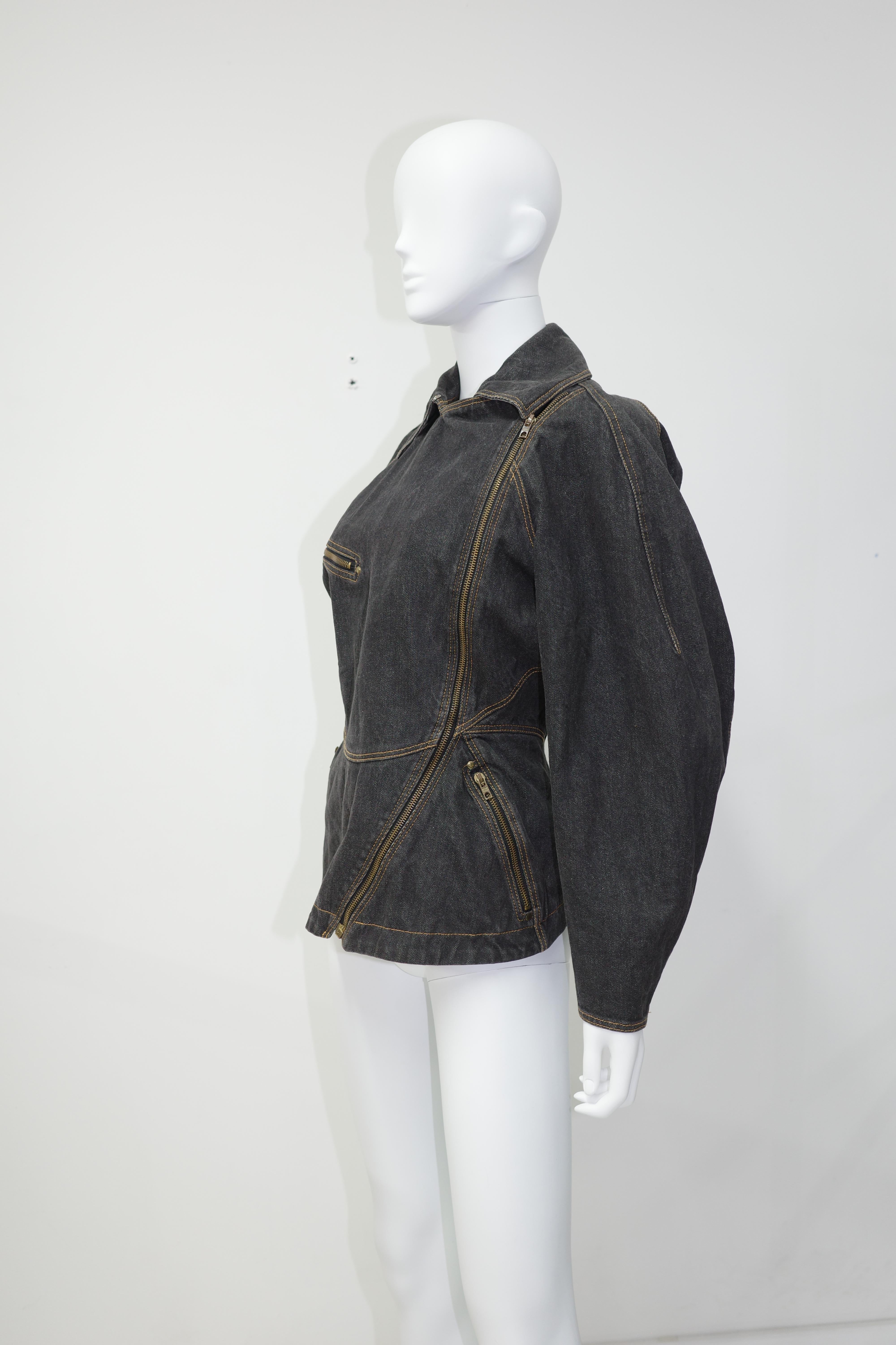 Chaqueta vaquera Azzedine Alaia años 80 en Bueno estado para la venta en London, GB
