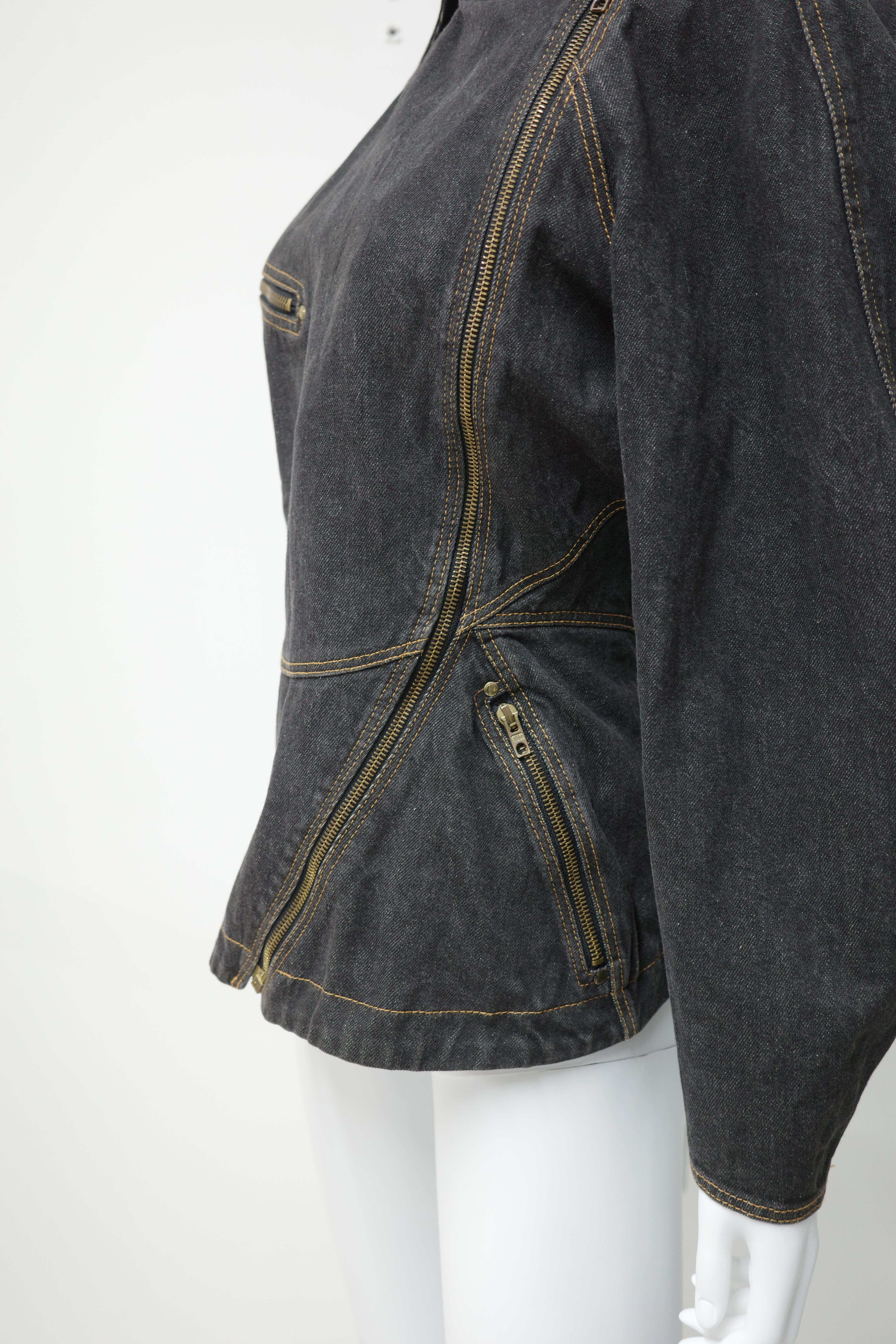 Chaqueta vaquera Azzedine Alaia años 80 en venta 5