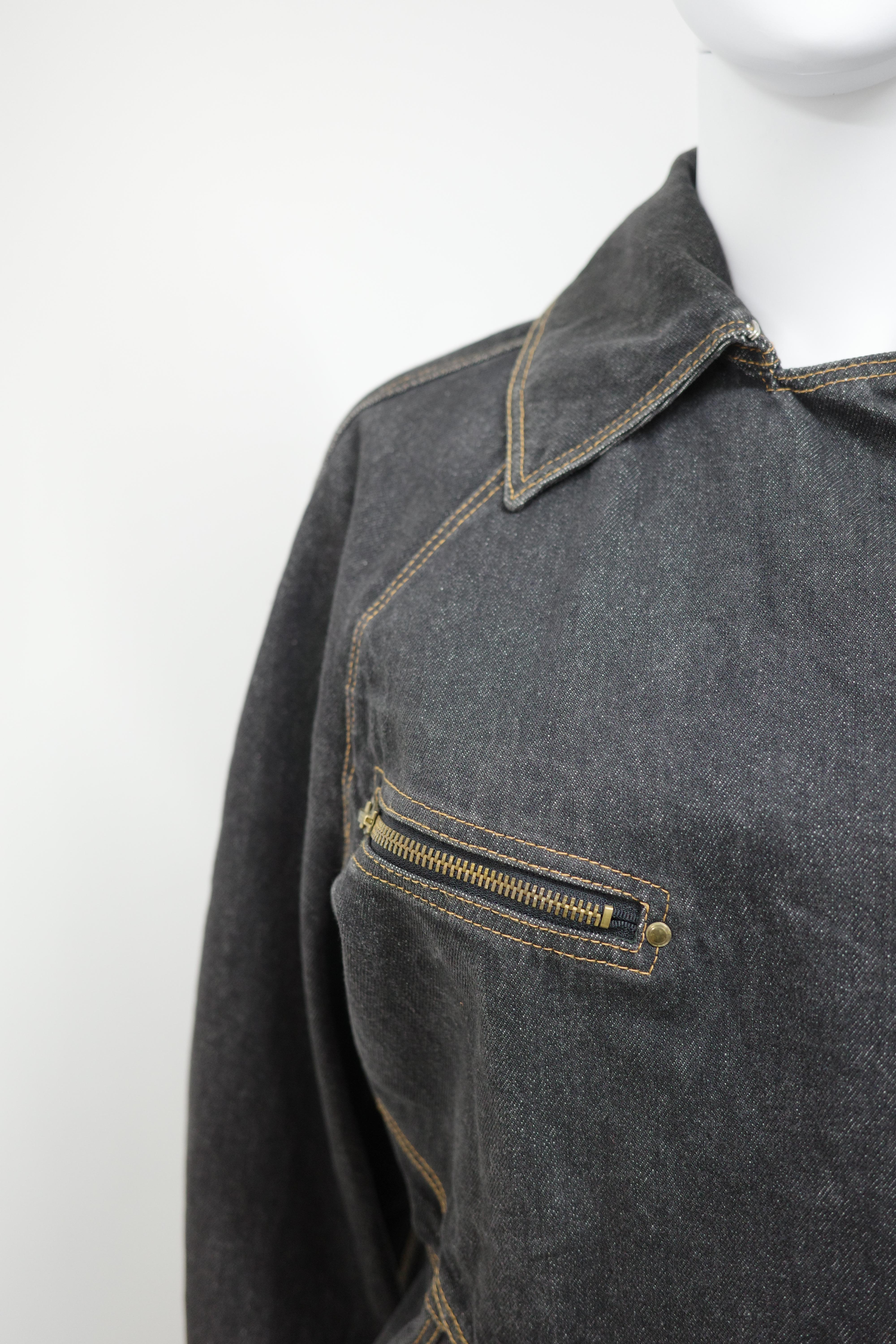 Chaqueta vaquera Azzedine Alaia años 80 en venta 6