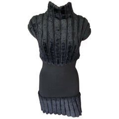 Azzedine Alaia 1994 Vintage Chenille Dress