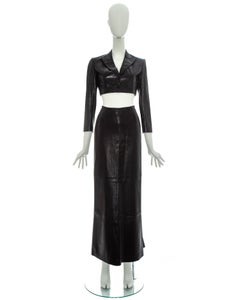 Azzedine Alaia - Ensemble veste courte et jupe longue, ss 1992