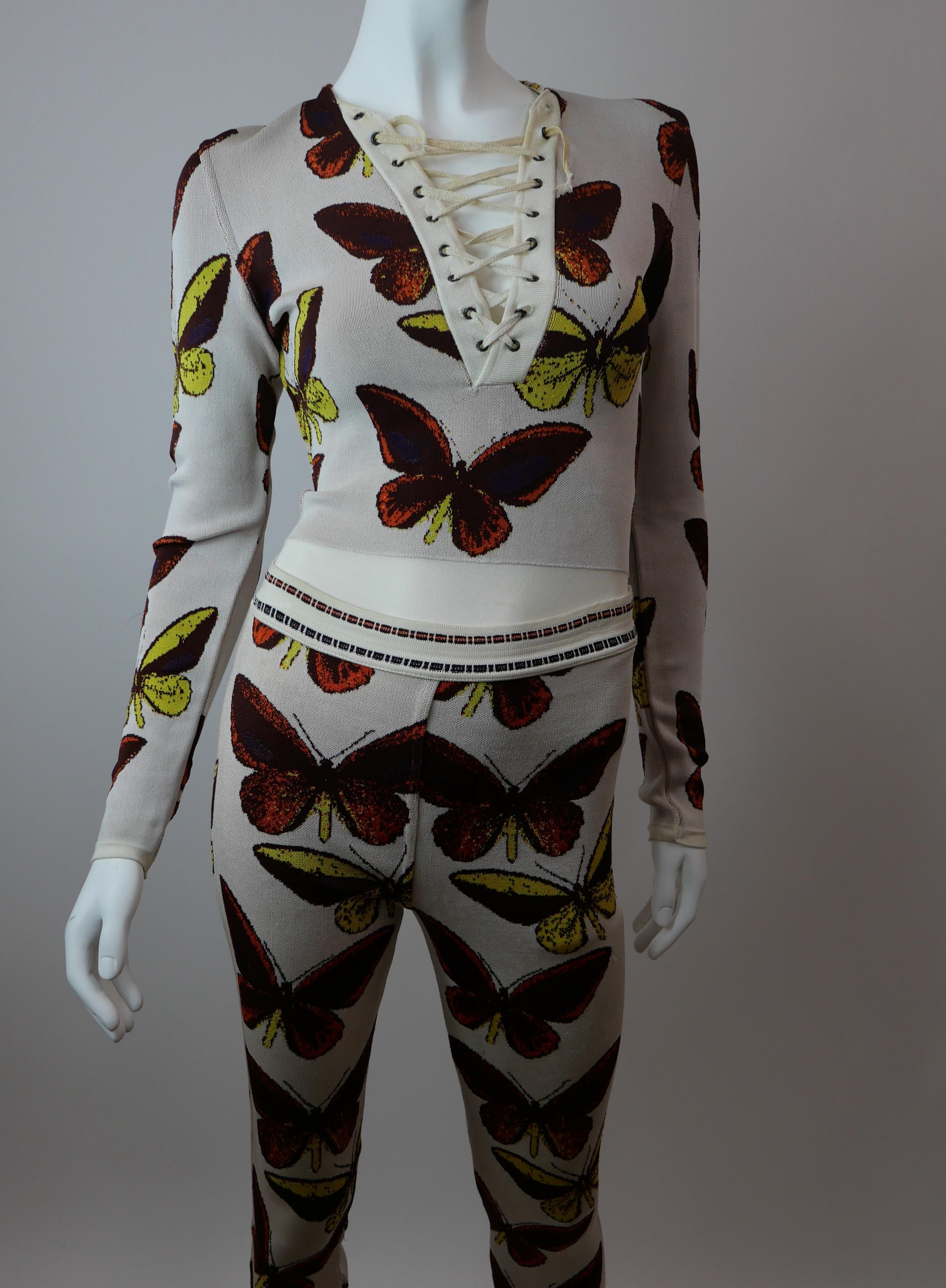 Azzedine Alaia Set di farfalle 1991 In condizioni discrete in vendita a London, GB