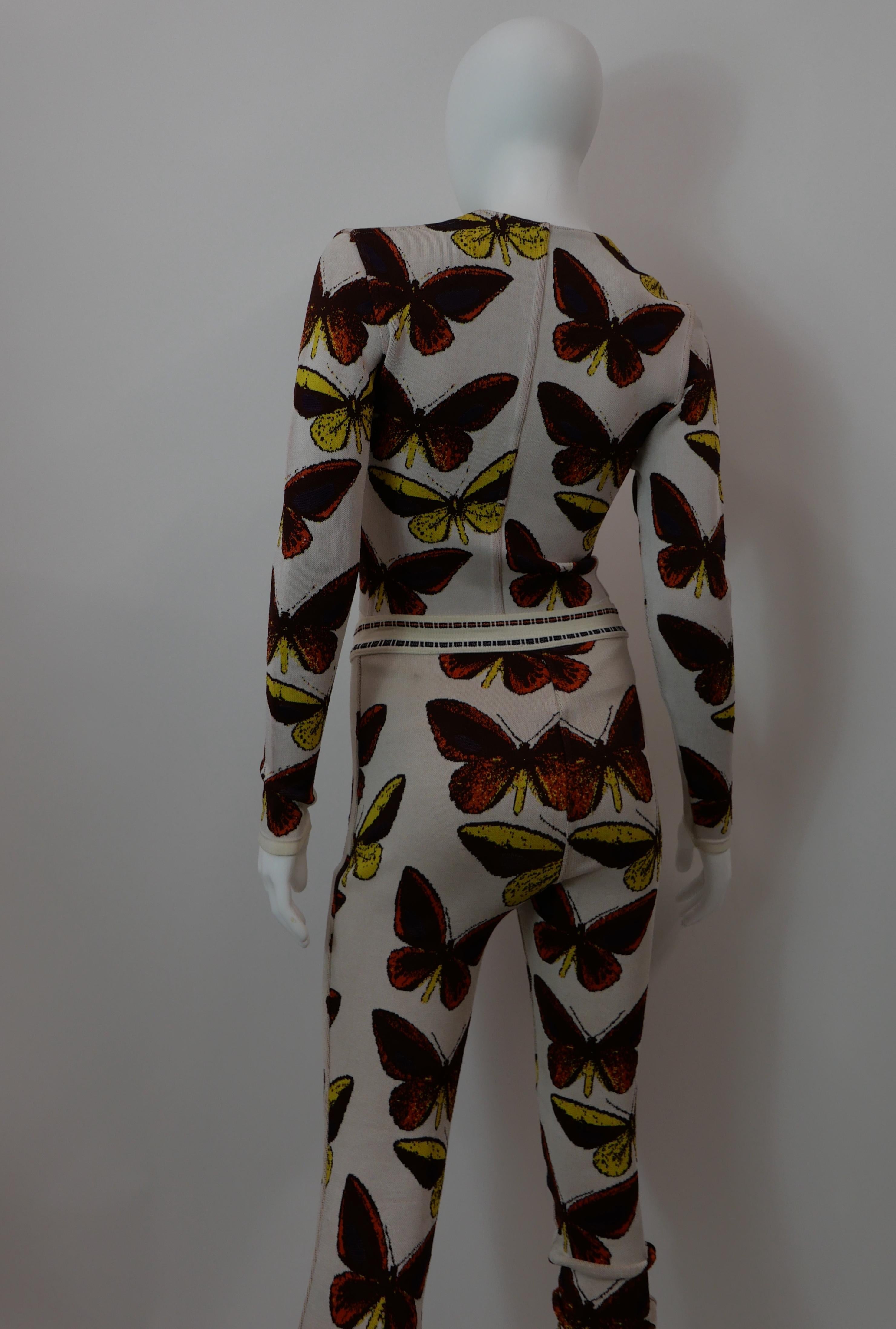 Donna Azzedine Alaia Set di farfalle 1991 in vendita