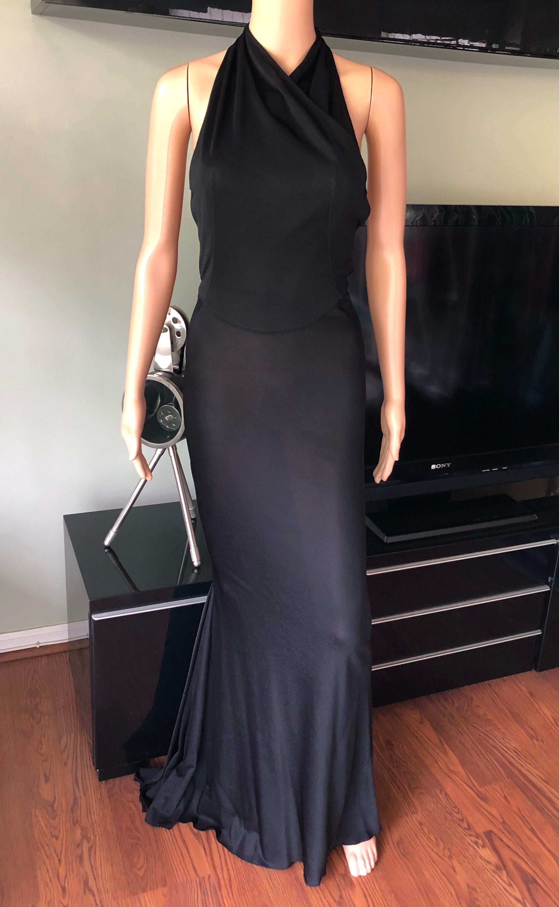 vintage alaia dress black