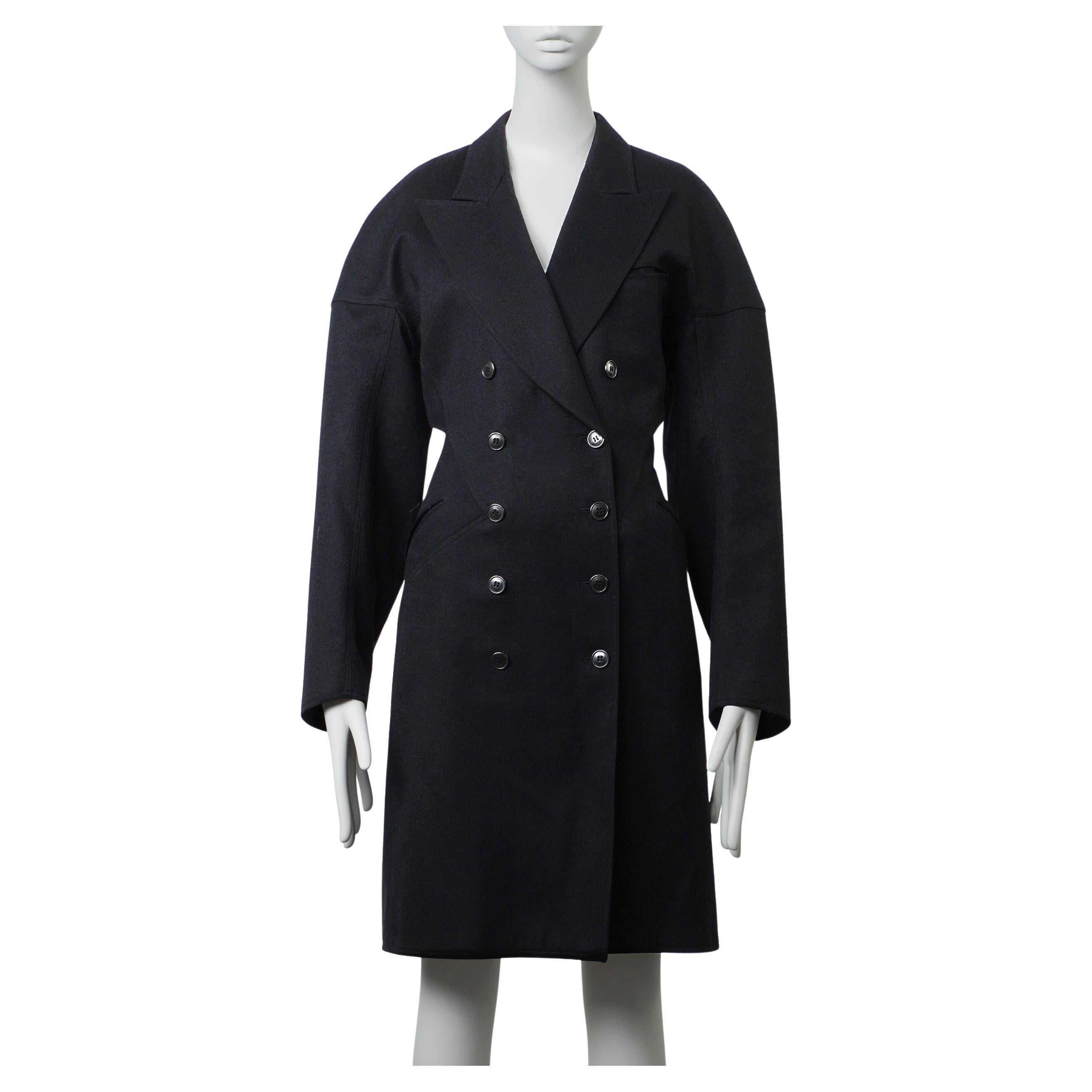 AZZEDINE ALAÏA F/W 1986 Rare Runway Coat FR42