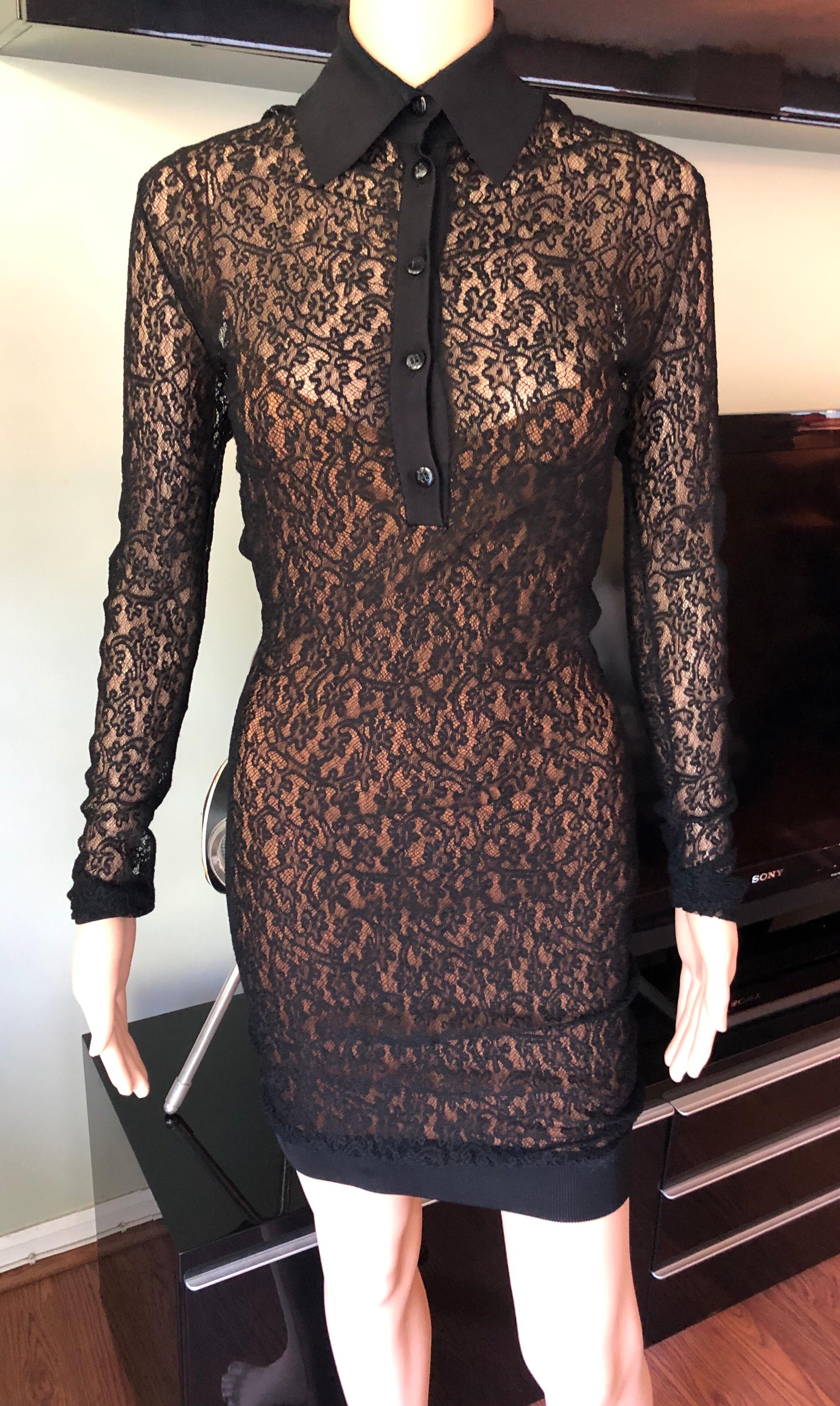 alaia mini dress