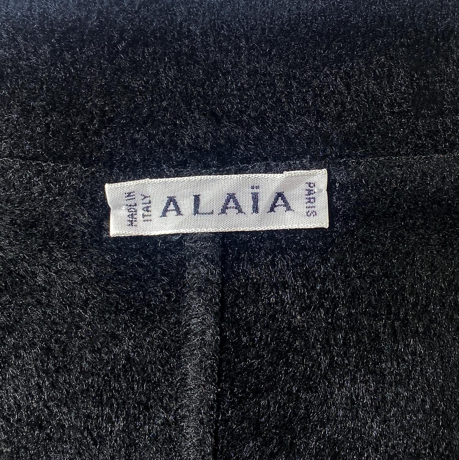 AZZEDINE ALAÏA F/W 1991 Textured Sculpting Skirt For Sale 1