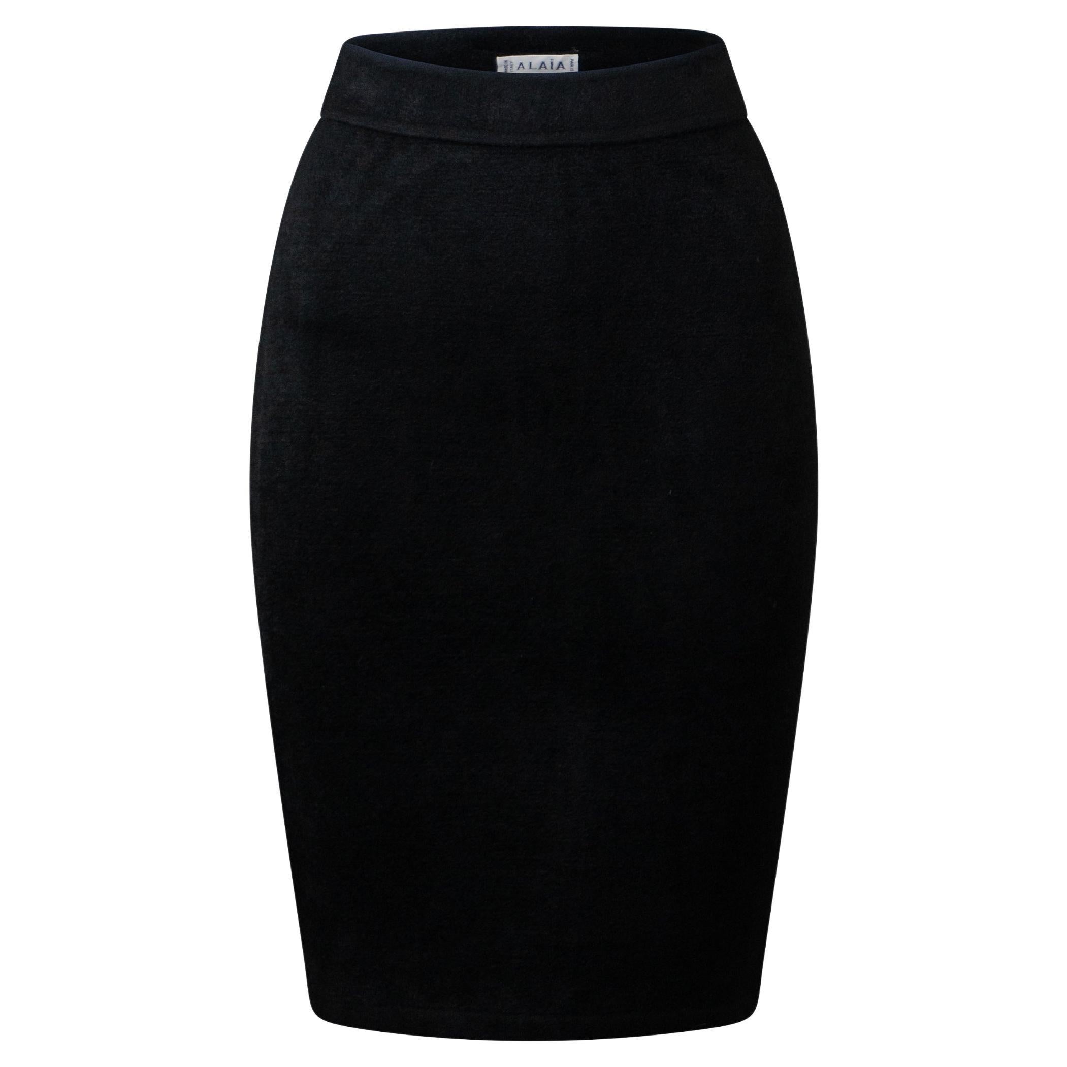 AZZEDINE ALAÏA F/W 1991 Textured Sculpting Skirt For Sale