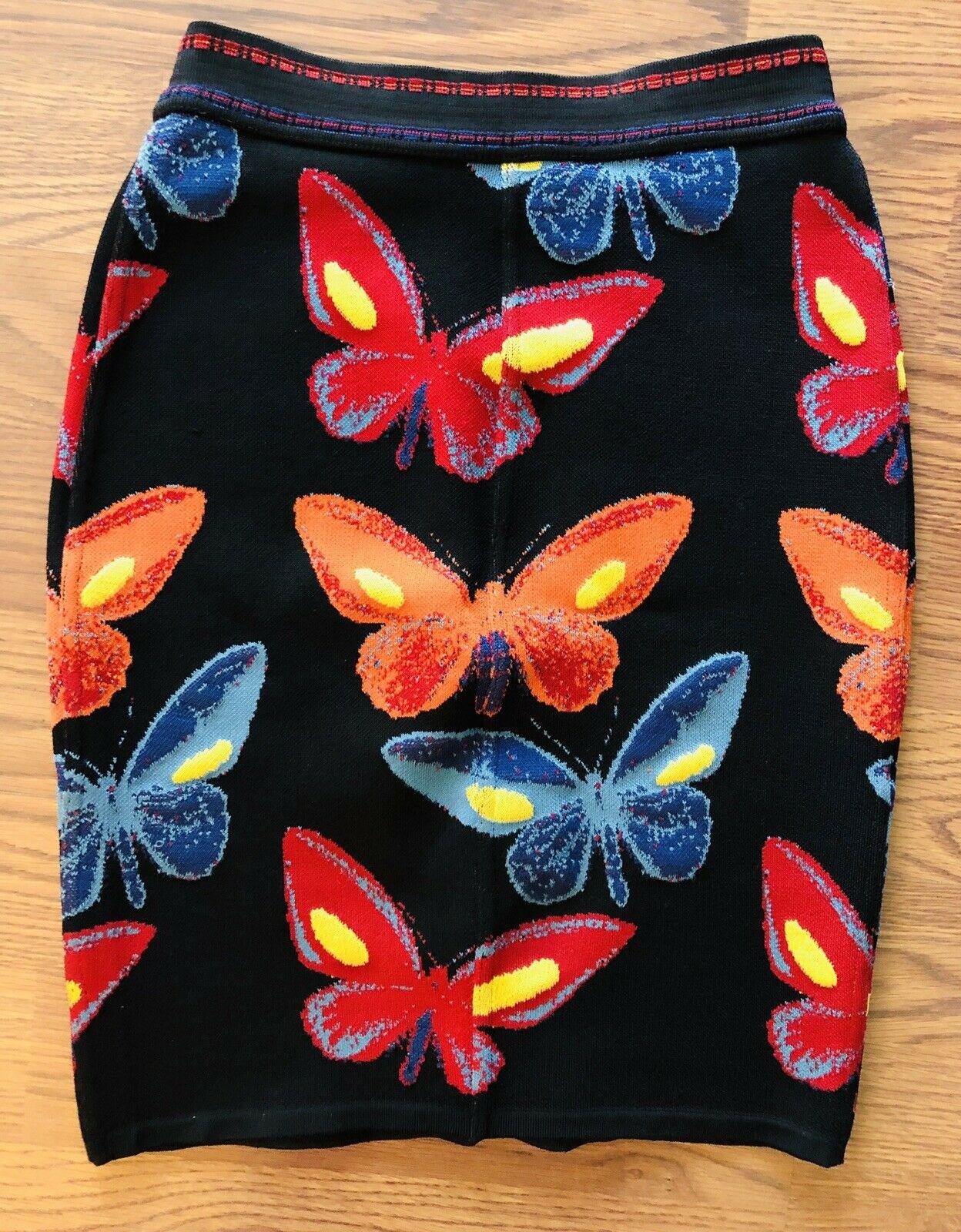Azzedine Alaia Vintage Butterfly Fitted Skirt XS Iconic Piece!!! Highly Collectible!

Alaïa knitted mini skirt with butterfly pattern throughout and elasticized waistband.

All Eyes on Alaïa

For the last half-century, the world’s most fashionable