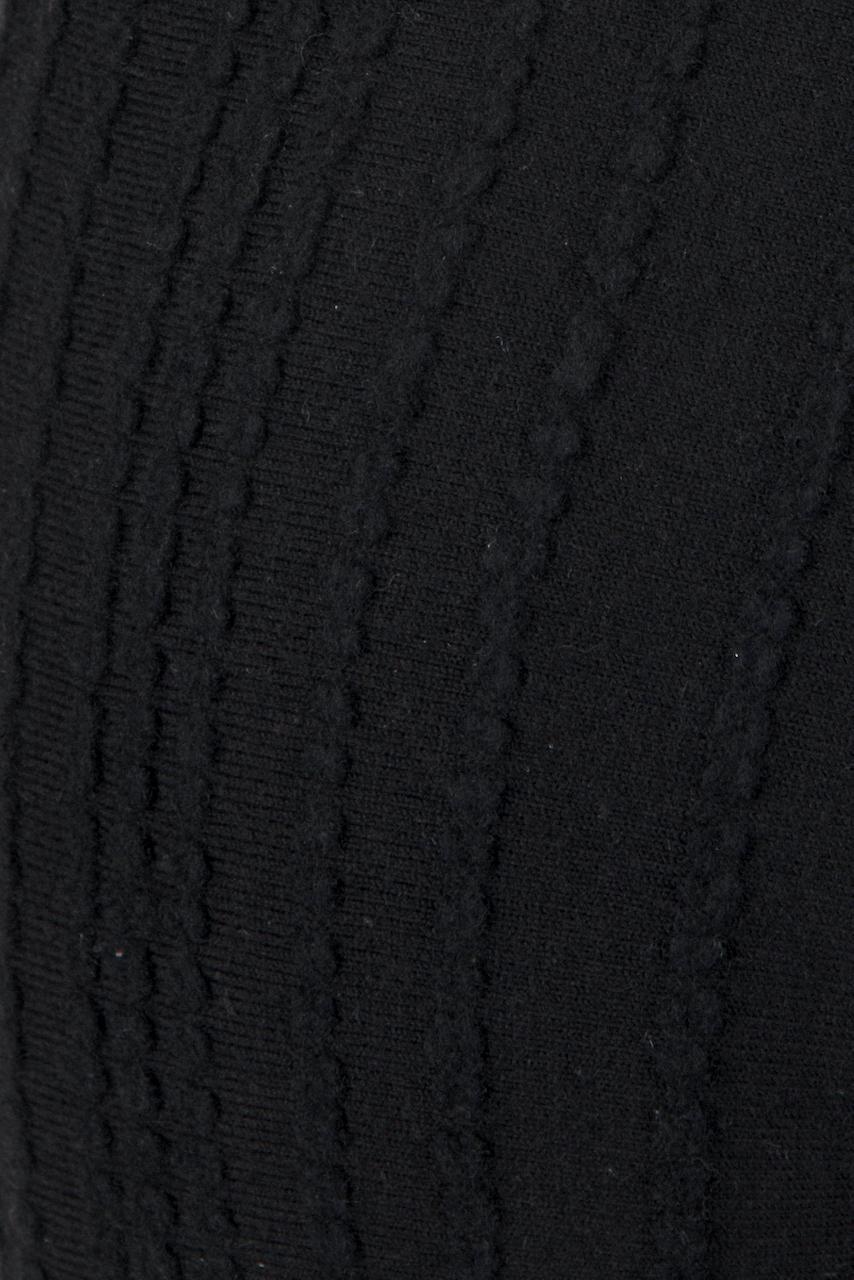 AZZEDINE ALAÏA 1993 Documented Black Perforated Boiled Wool Pants Leggings For Sale 3