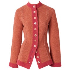 Azzedine Alaia Fitted Cardigan