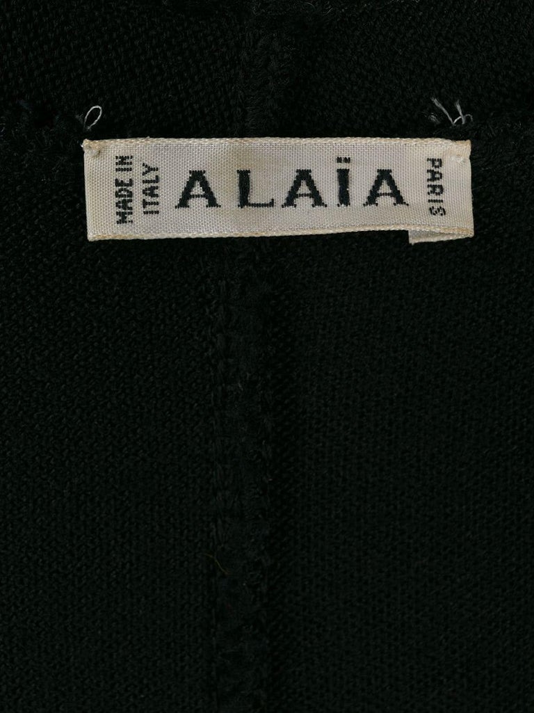 Azzedine Alaia Iconic Black Mini Dress For Sale at 1stDibs | iconic ...