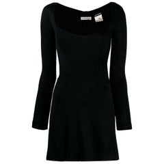 Azzedine Alaia Iconic Black Mini Dress